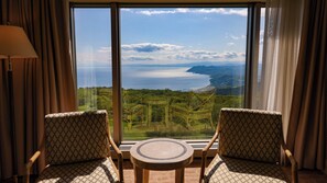 In-room safe, desk, blackout curtains, iron/ironing board - The Windsor Hotel Toya, Vignette Collection by IHG (Toyako)