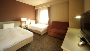 In-room safe, desk, iron/ironing board (on request), WiFi (free) - Hotel Ronshan Sapporo (Sapporo)
