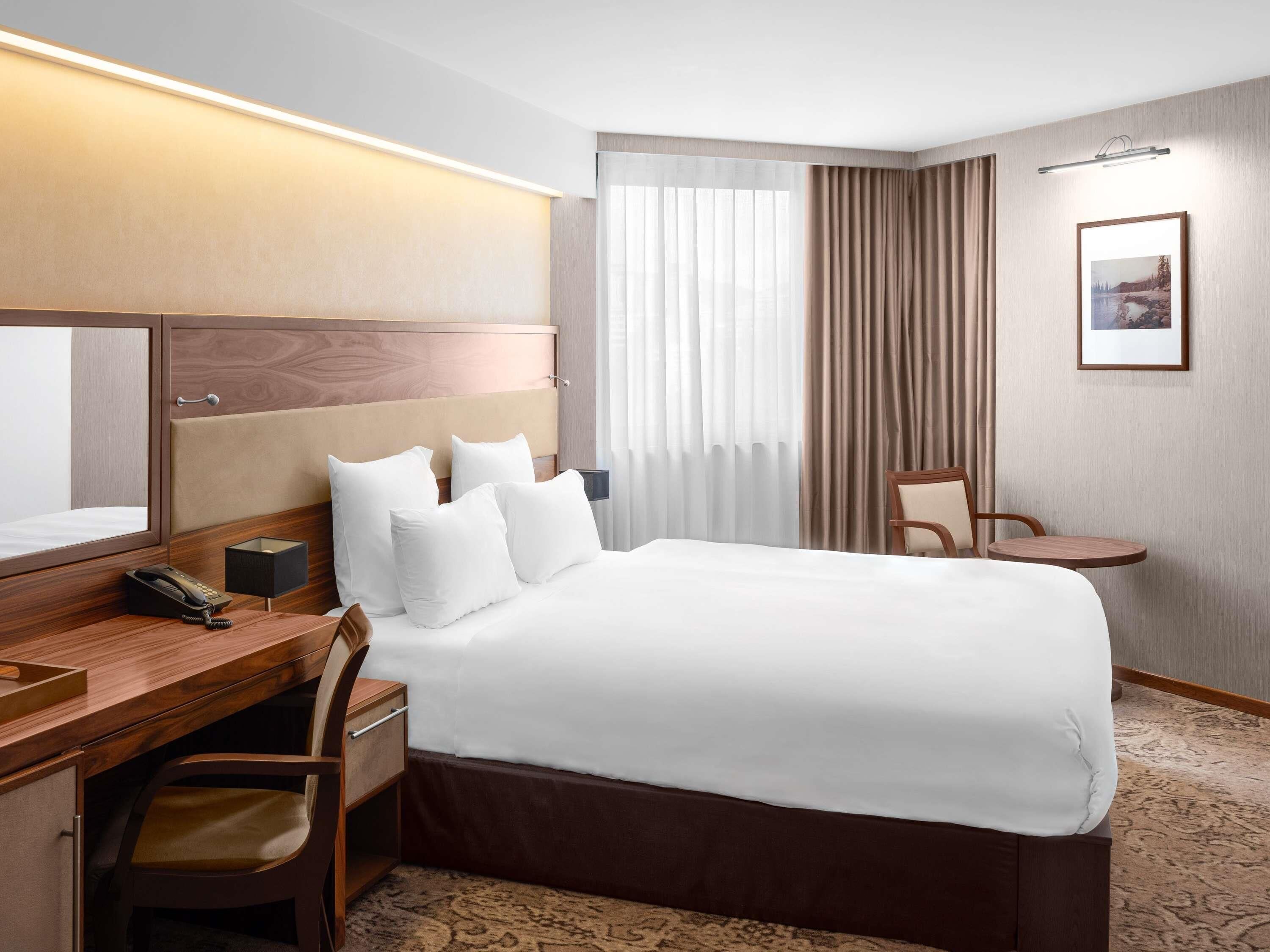 デラックス ルーム キングベッド 1 台 | ミニバー、セーフティボックス (室内)、デスク、防音設備