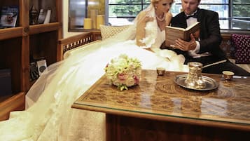 Indoor wedding