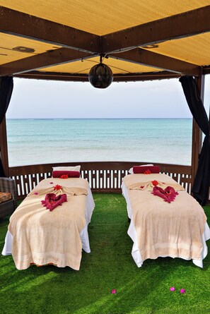 Behandlungsräume für Paare, Sauna, Körperbehandlungen, Aromatherapie