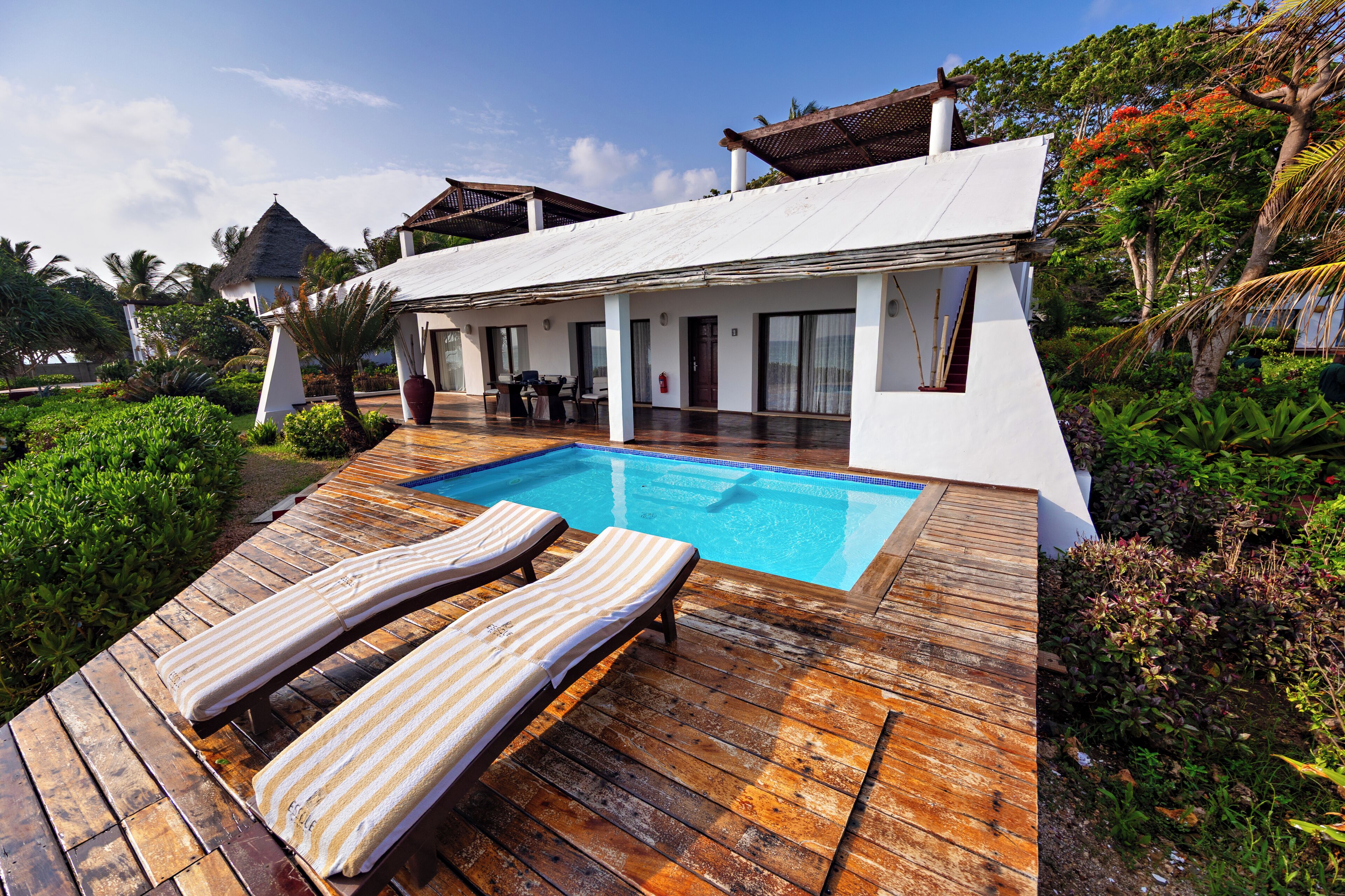 Sea View Villa 3 Bedroom | Literie de qualité supérieure, minibar, coffres-forts dans les chambres