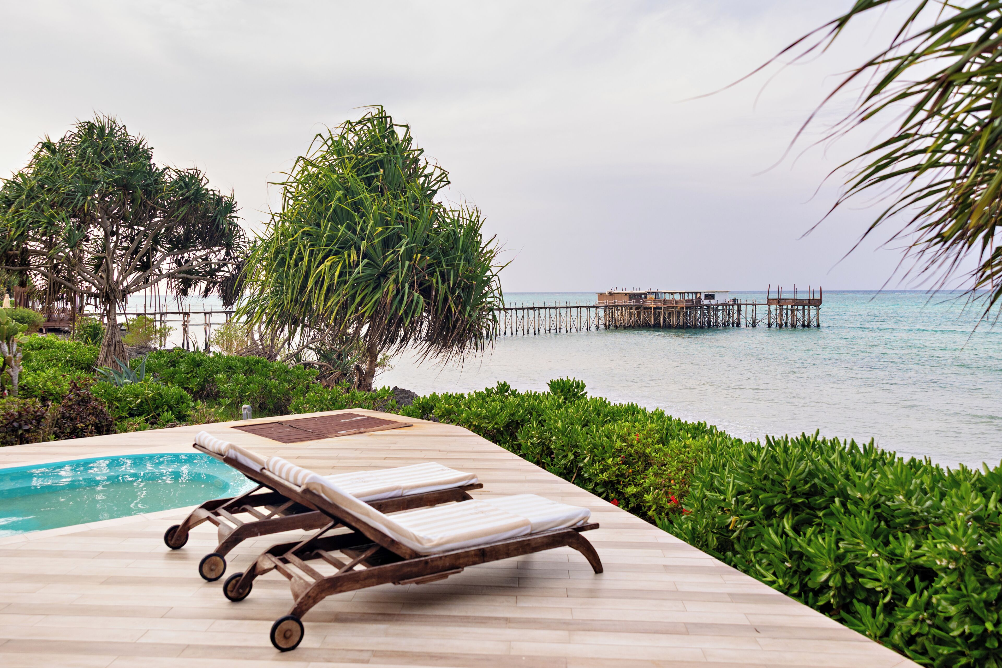 Sea View Villa 4 Bedroom | 高档床上用品、迷你吧、客房内保险箱、特色装修