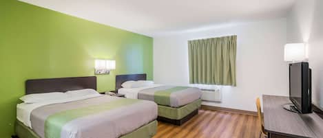 Bureau, Wi-Fi gratuit, draps fournis, réveils