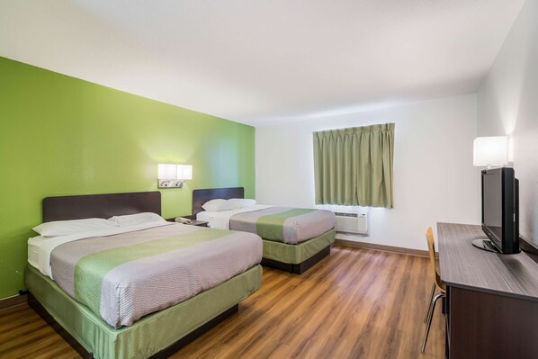 Bureau, Wi-Fi gratuit, draps fournis, réveils