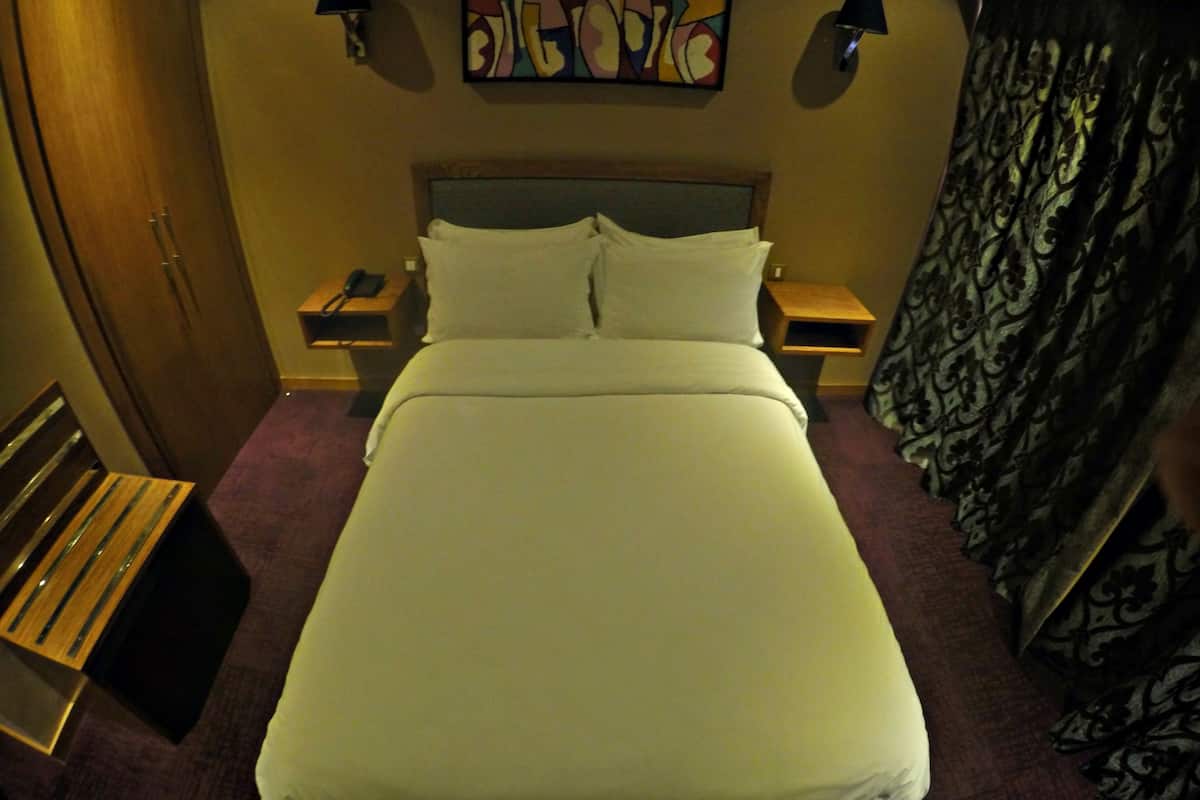 1 bilik tidur, cadar kapas Mesir, peralatan tempat tidur premium