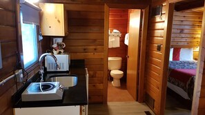 Free toiletries, towels