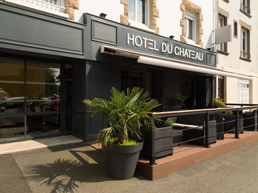 Fassade der Unterkunft