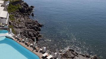 Blick von der Unterkunft