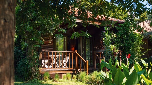 Classic-Doppelzimmer, 1 Doppelbett, Gartenblick | Terrasse/Patio