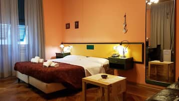 Desk, cots/infant beds, rollaway beds, free WiFi