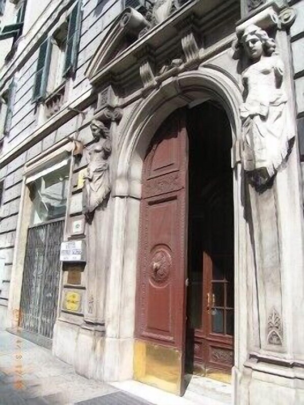 Entrada de l'allotjament