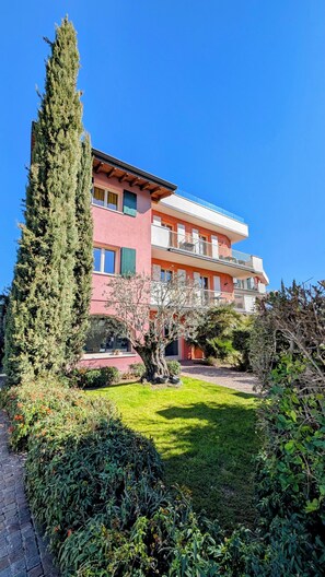 Voorkant van accommodatie