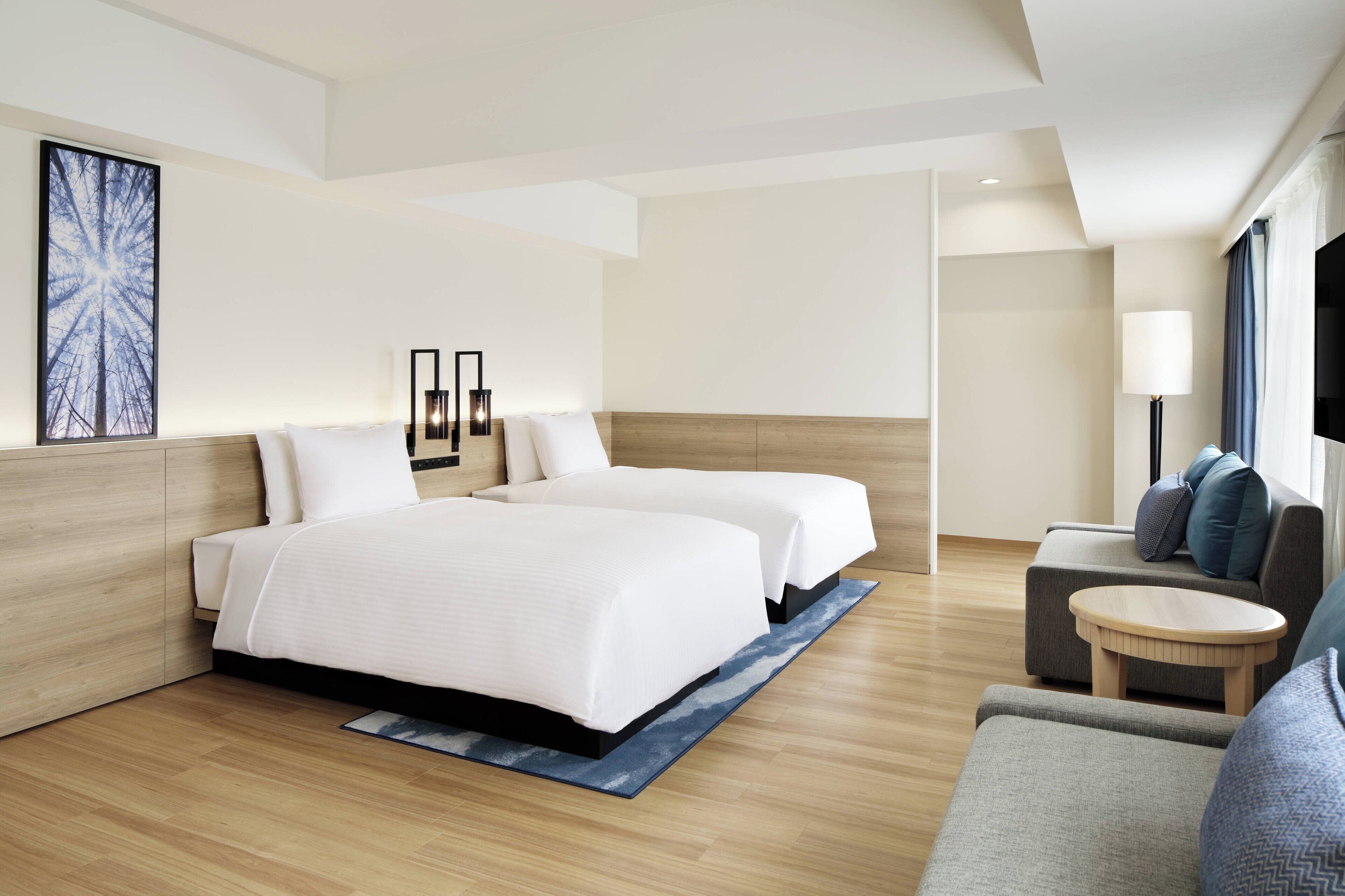 1 bedroom, hypo-allergenic bedding, down duvets, in-room safe