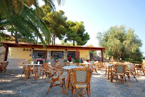 Lunch and dinner served, local cuisine