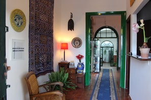 Interior entrance