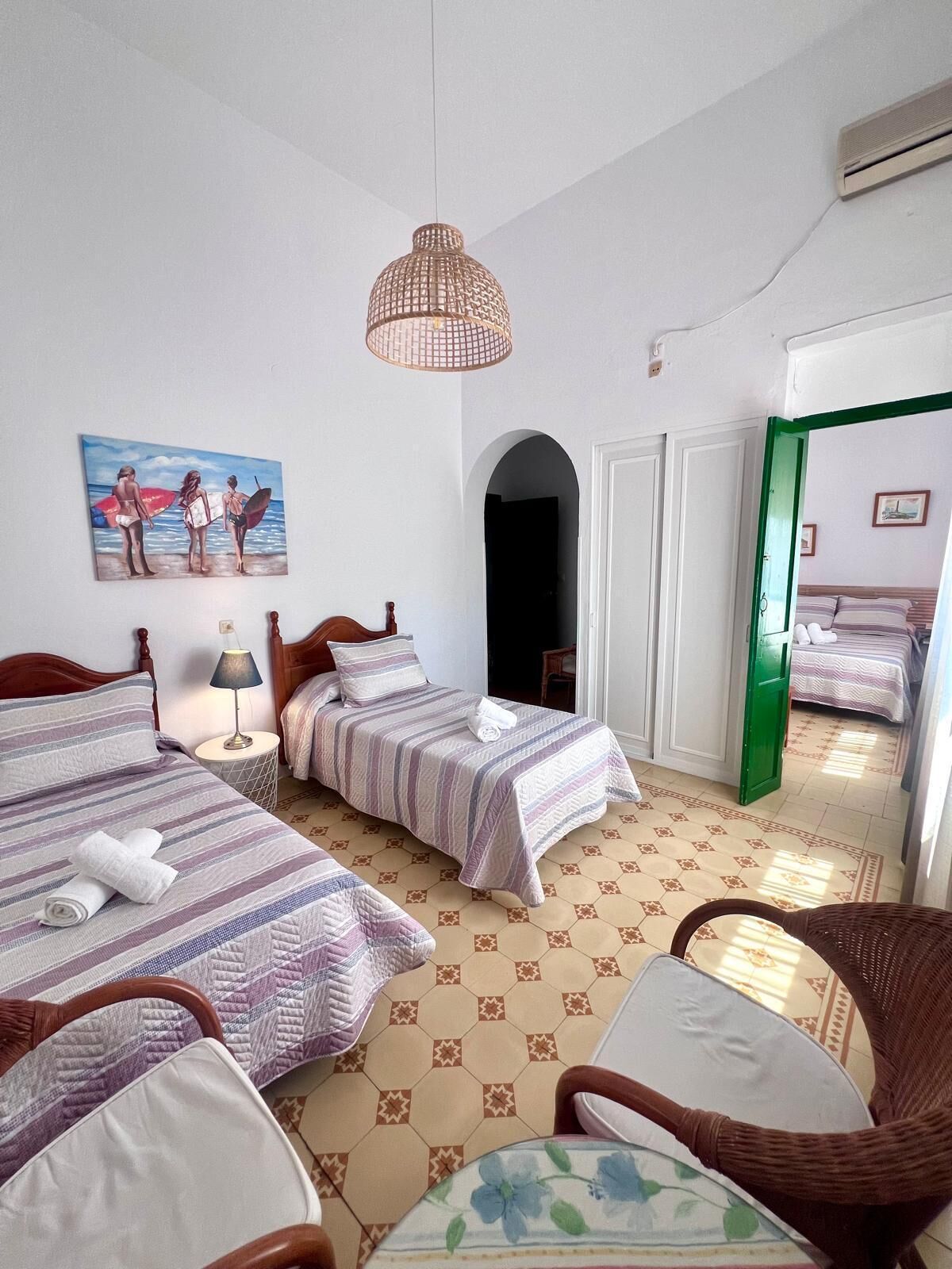 Quadruple Room | Premium bedding, minibar, in-room safe, individually decorated