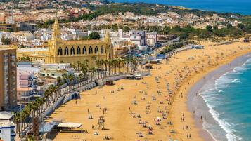 Sable blanc, 6 bars de plage