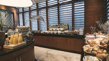 Daily buffet breakfast (GEL 49 per person)