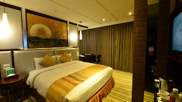 Down comforters, pillowtop beds, minibar, individually decorated