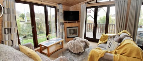 شقة عادية - بحمام خاص (self-contained log cabin) | ردهة