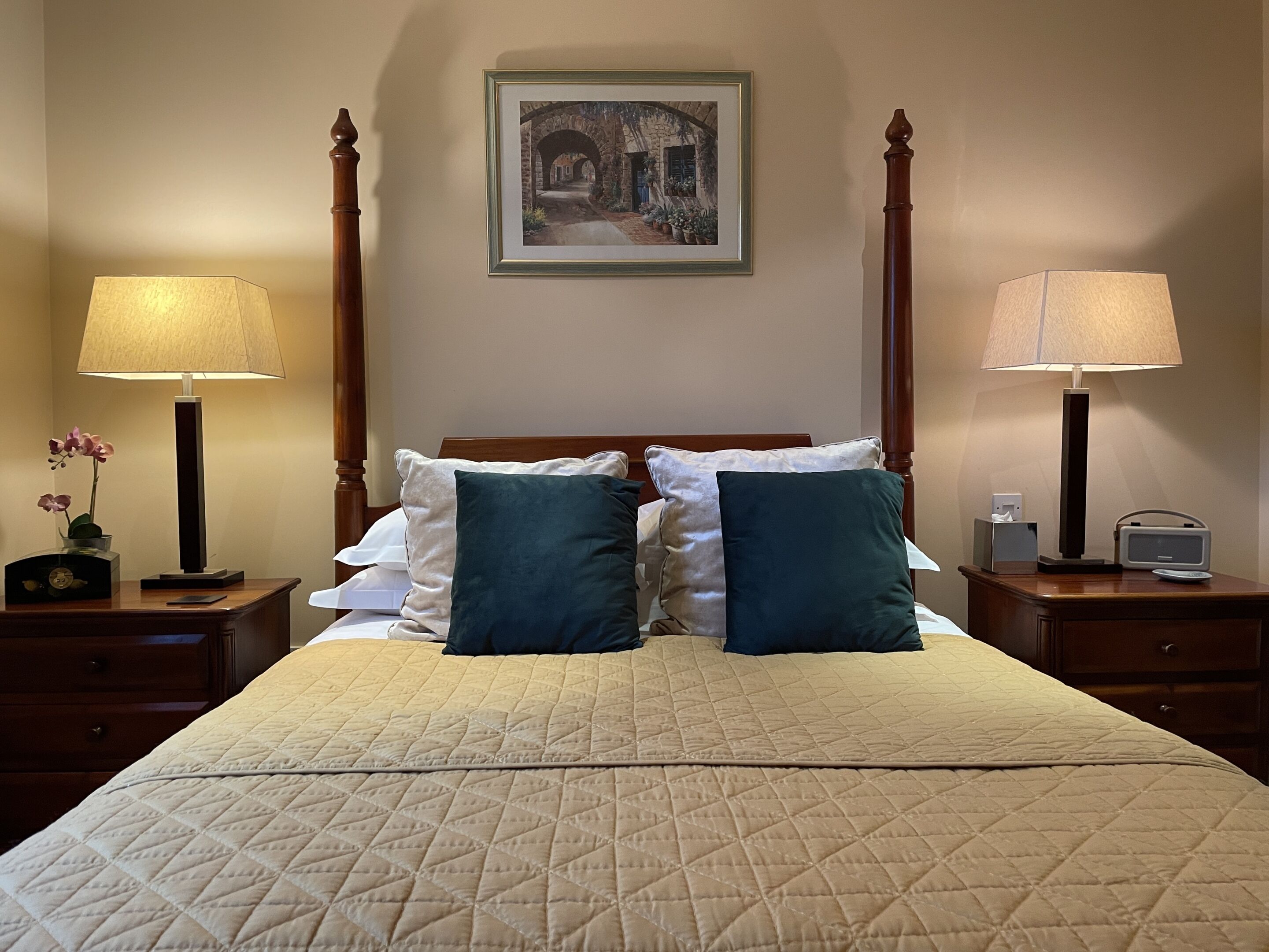 Doppelzimmer, mit Bad (Hambledon)