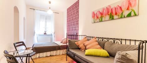 Appartement, 2 chambres, cuisine | Coin séjour