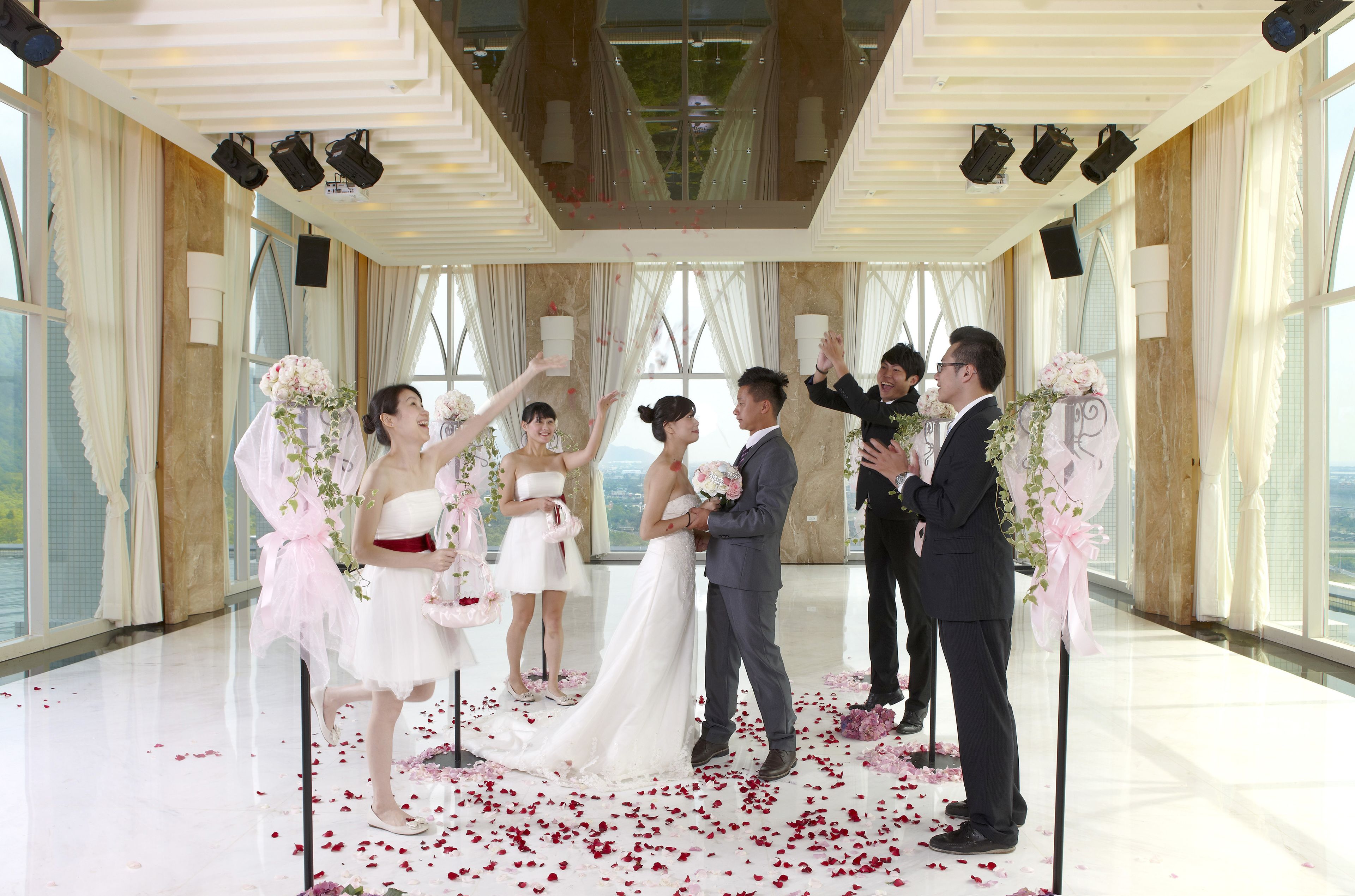 indoor wedding