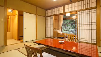 Japanese Room 10 Tatami Mats (can't serve dinner after 8 PM checkin)