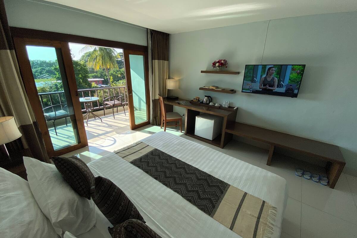 1 habitación, ropa de cama de alta calidad y camas con efecto memoria