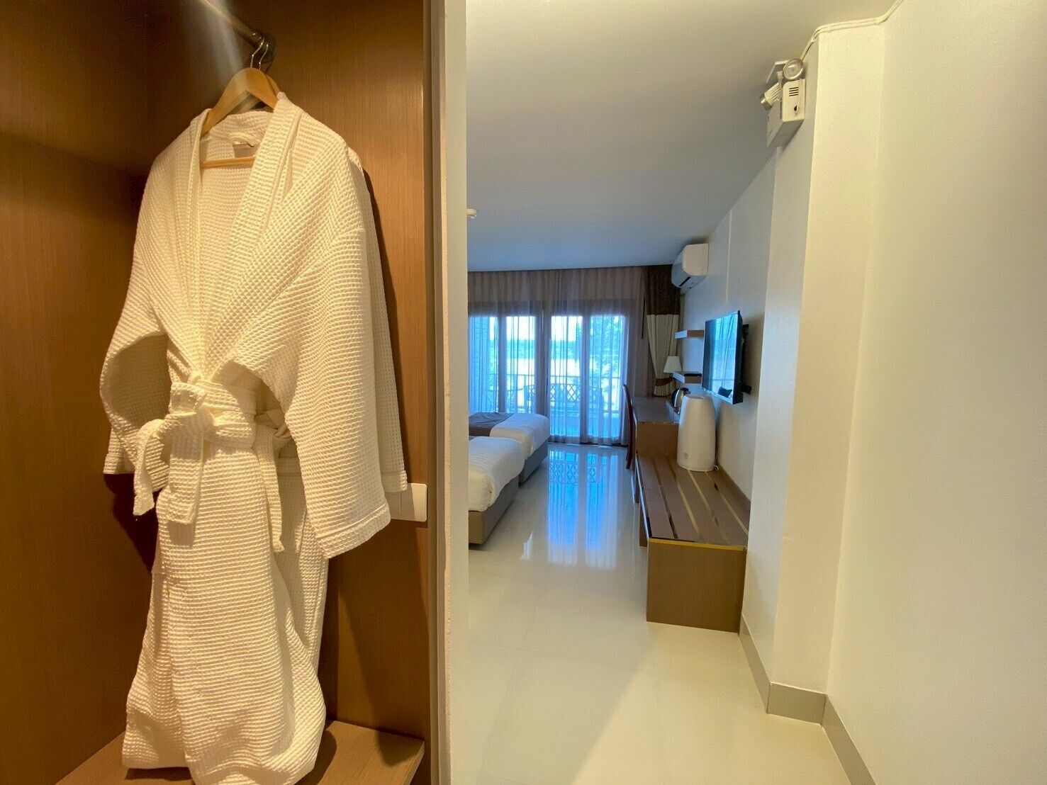Deluxe Twin Room | Premium-sengetøj, senge med madrasser af memory foam, minibar