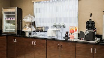 Free buffet breakfast