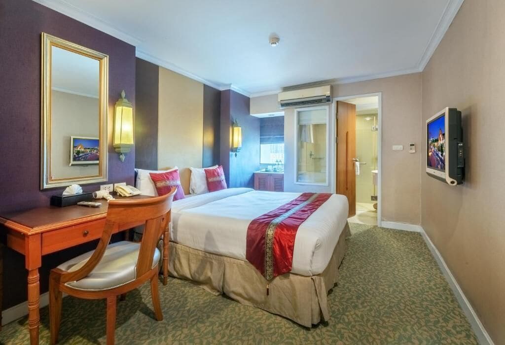 executive deluxe double or twin room | 1 bedroom, desk, free wifi, bed sheets