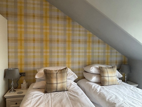 Free WiFi, bed sheets