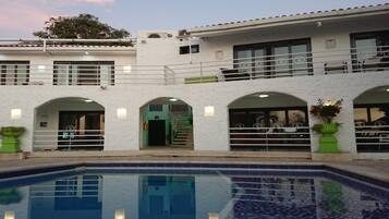 Façade de lâhĂ©bergement