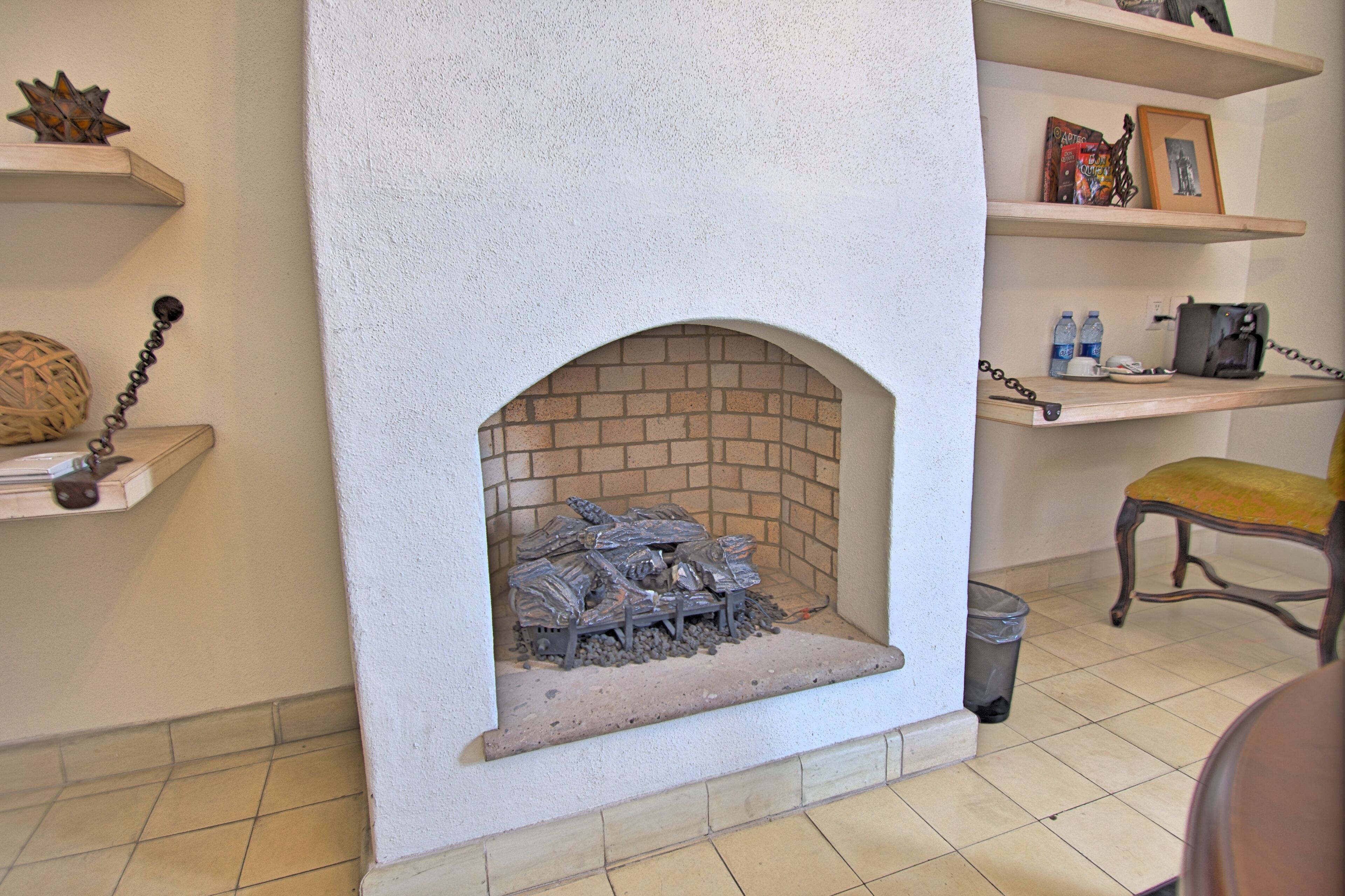 fireplace
