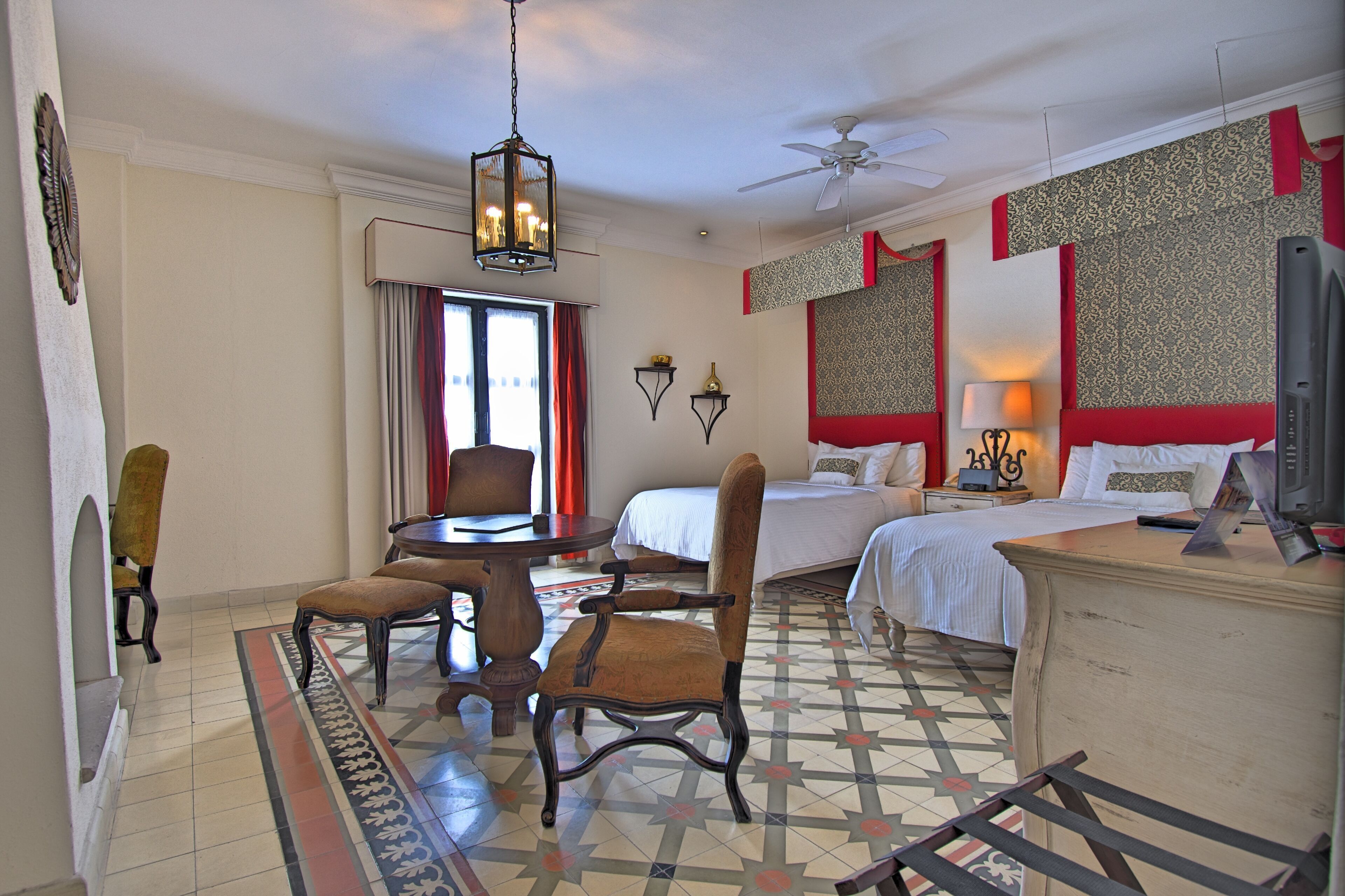 In-room safe, blackout curtains, iron/ironing board, free WiFi