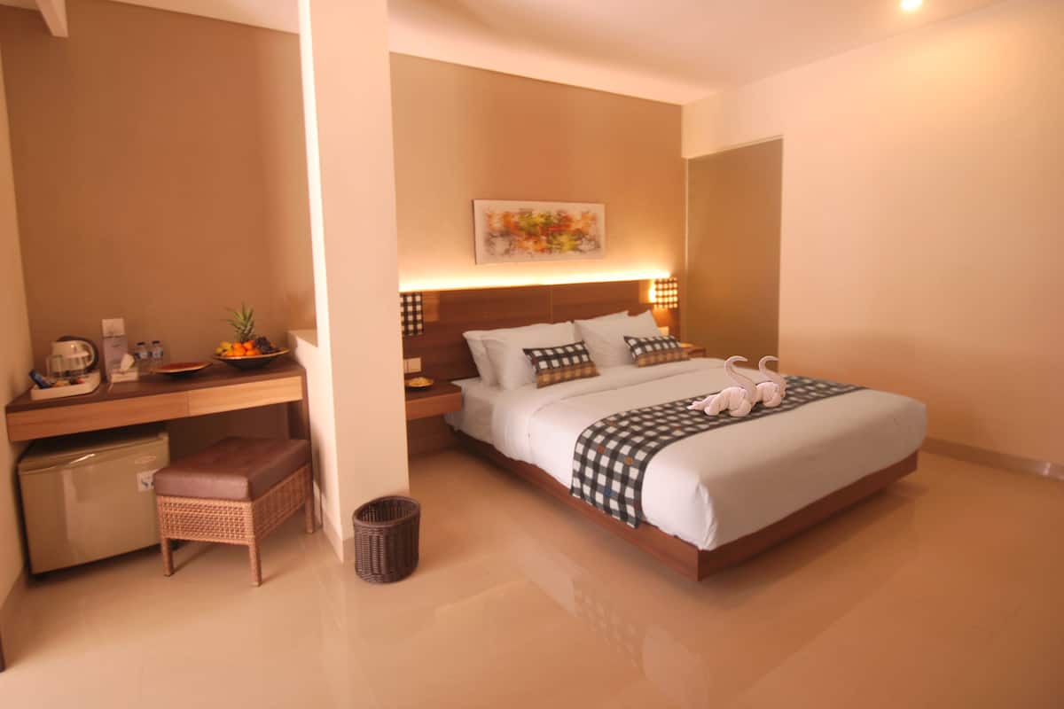 Phòng đôi Superior | Bộ đồ giường cao cấp, minibar, két bảo mật tại phòng, bàn