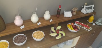 Petit déjeuner buffet compris