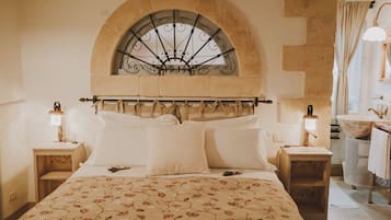 Family Quadruple Room | Egyptian cotton sheets, premium bedding, down duvets, in-room safe