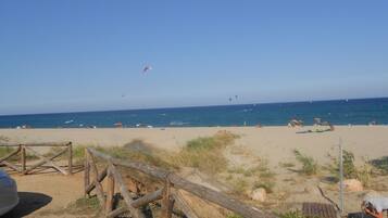 Beach nearby, beach yoga