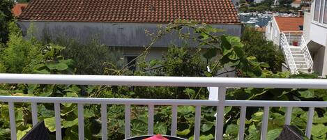 Vue depuis le balcon