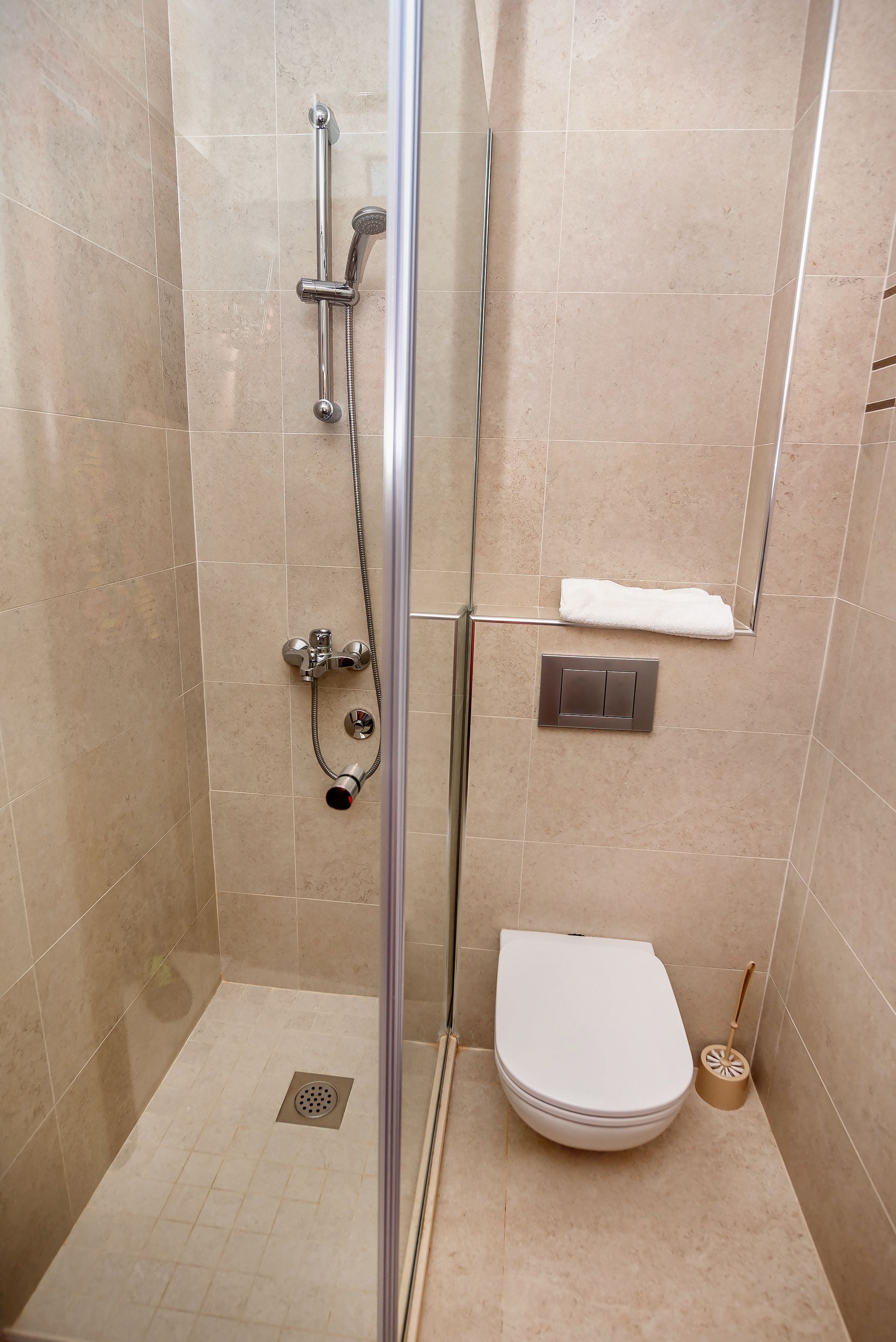 triple room, balcony, mountain view | bathroom | hair dryer