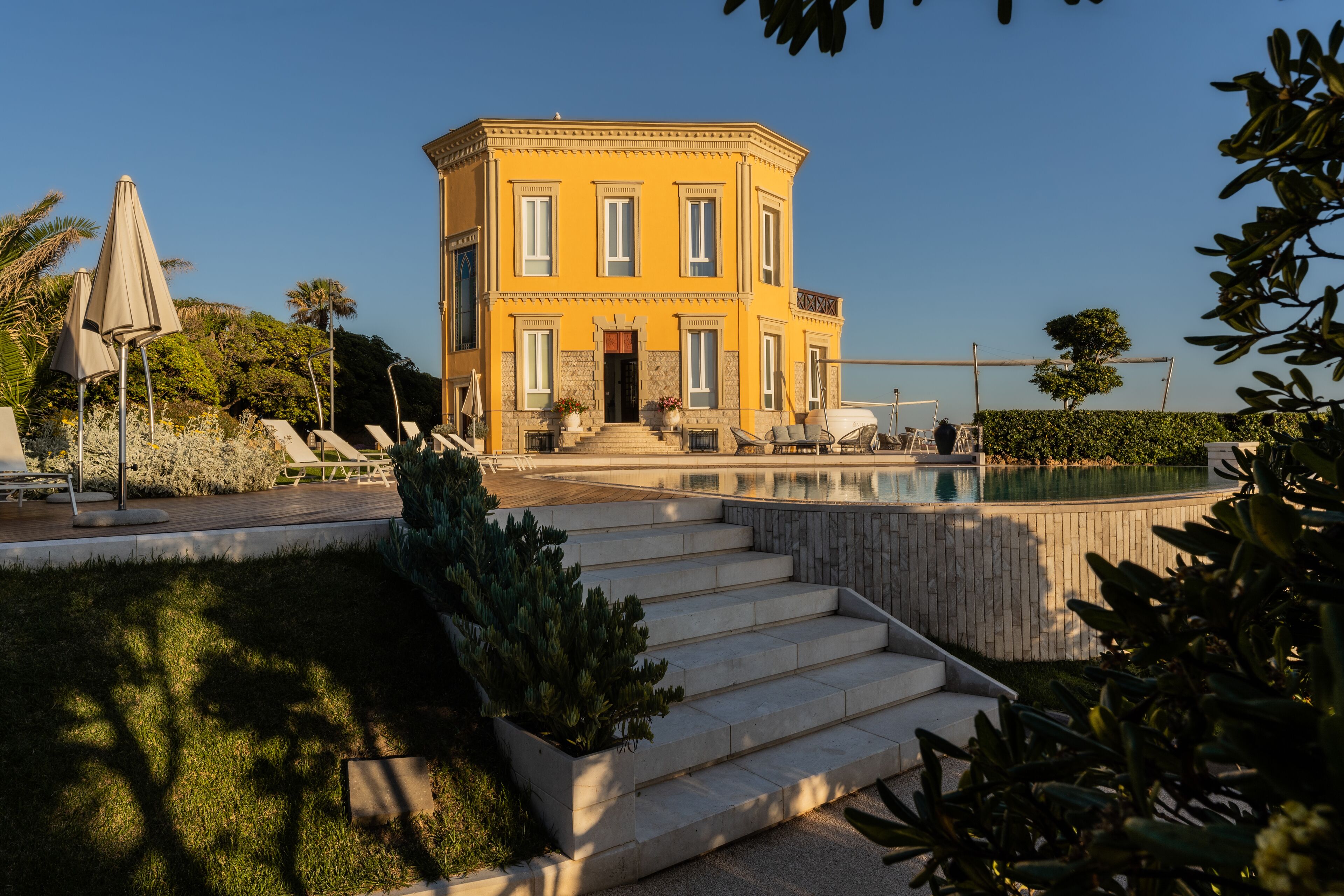 Façade de l’hébergement - soirée/nuit