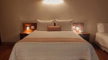 Ropa de cama de alta calidad y minibar