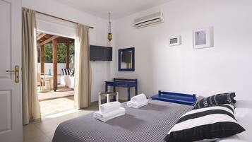 Apartment, Gartenblick