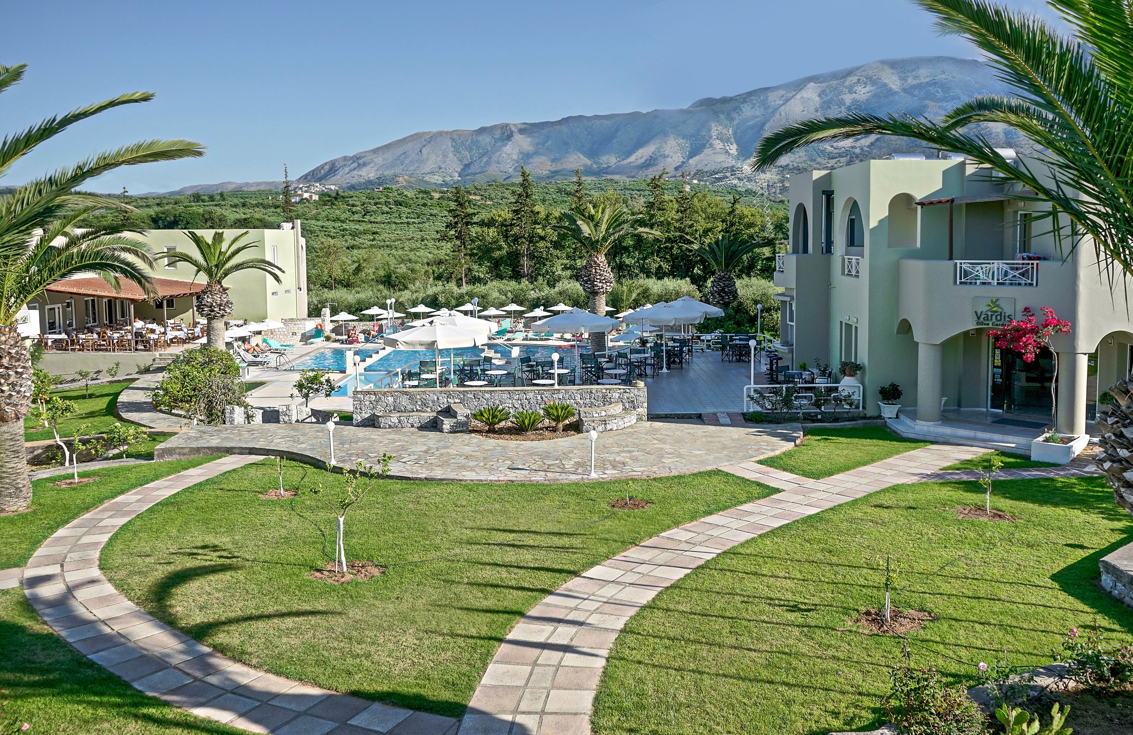 Majoituspaikan julkisivu