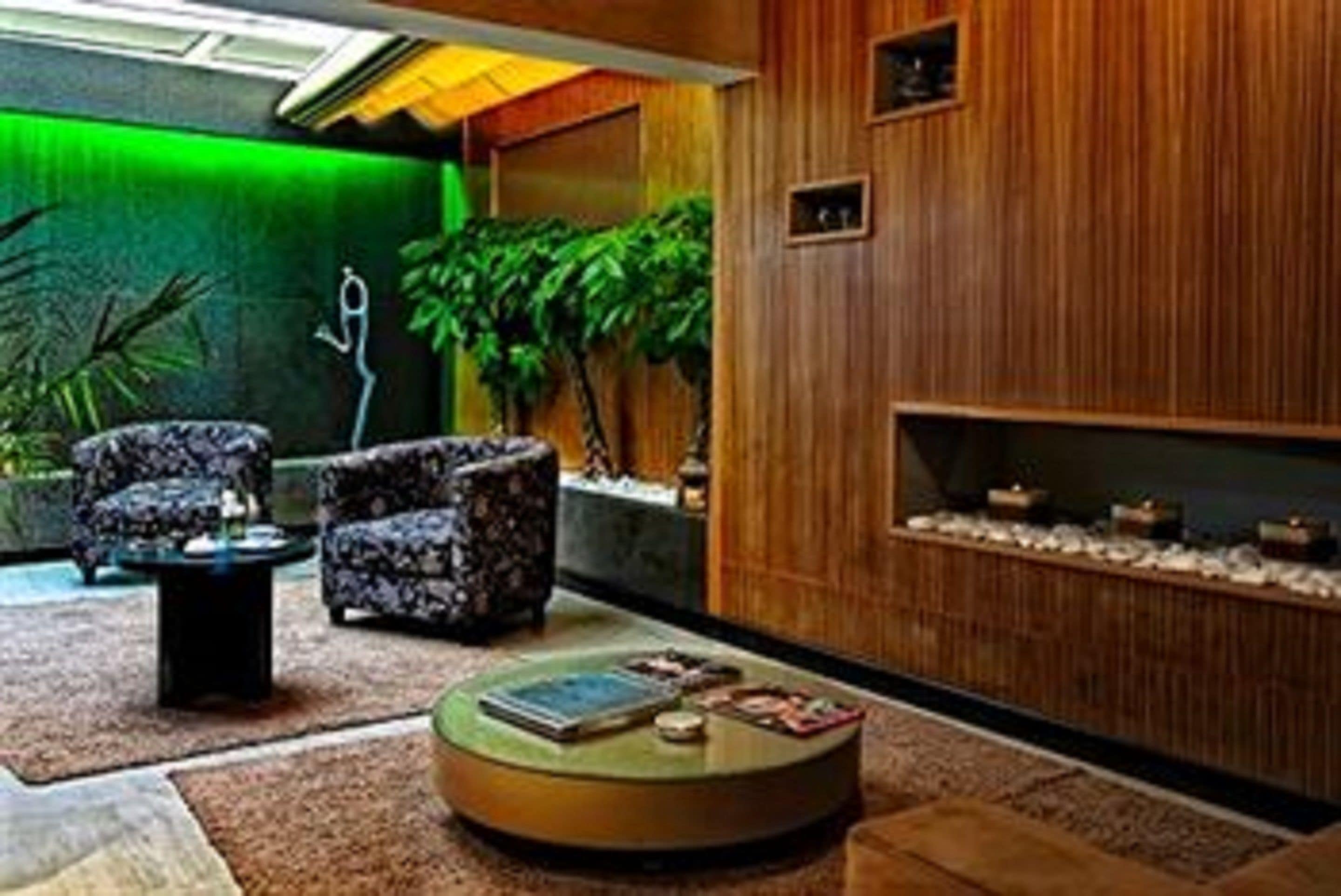 บริเวณนั่งเล่นที่ล็อบบี้