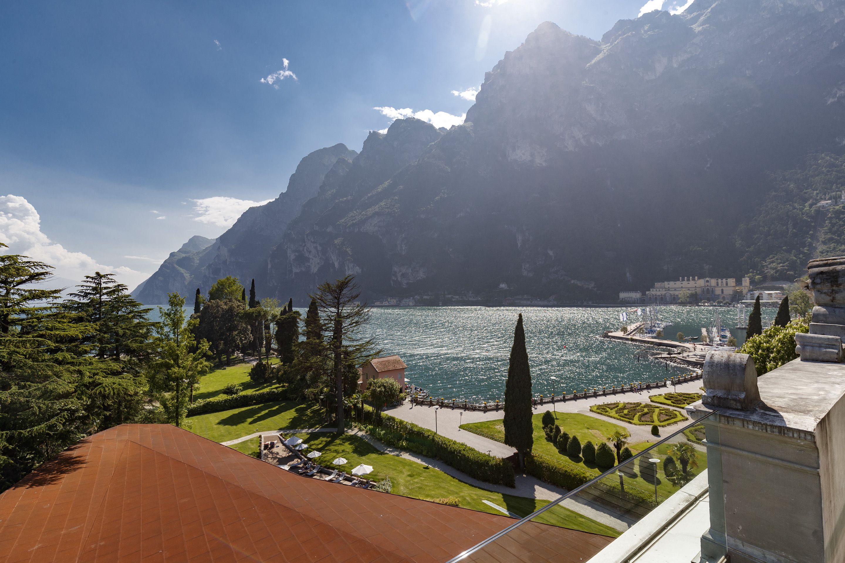 suite, 1 king bed, terrace, lake view | view from room