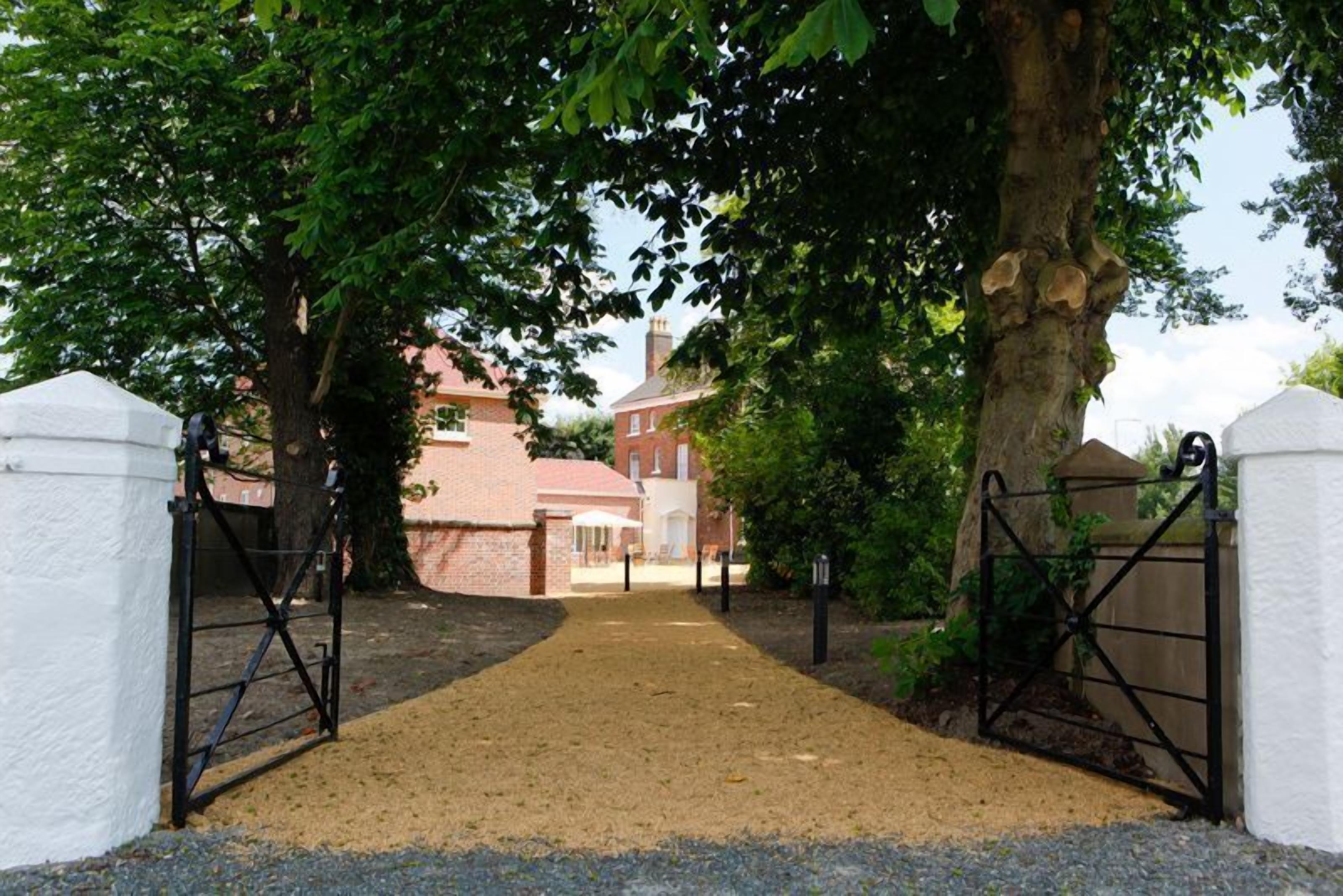 Entrée de l’hébergement